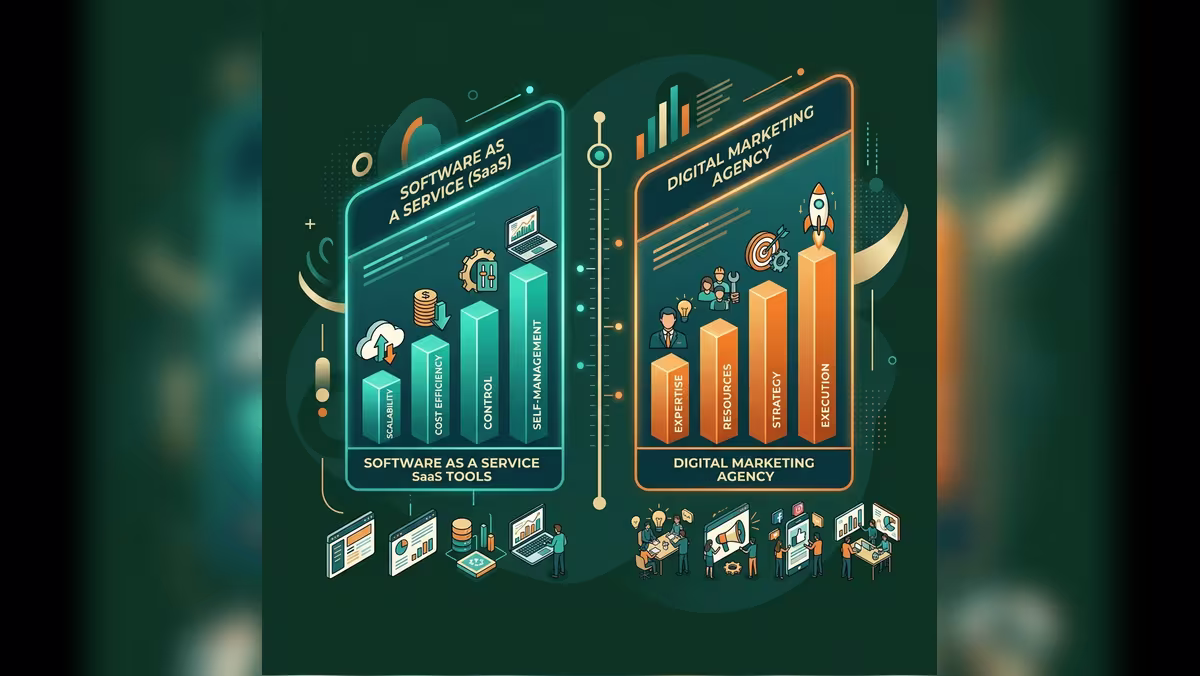 Comparing SaaS tools versus Digital Marketing Agencies for Davao businesses